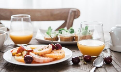 desayuno antes de entrenar